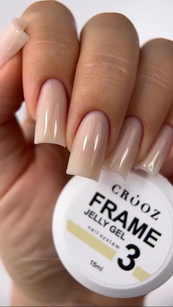 Гель для нарощування CROOZ FRAME JELLY GEL #3, 15 мл CROOZ-36229 фото