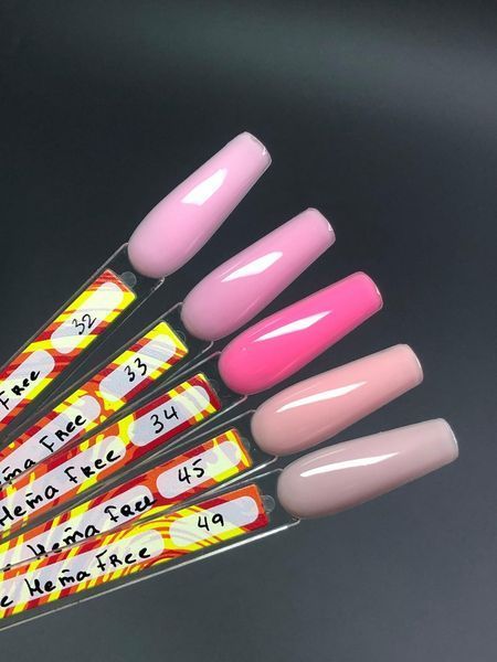 Камуфлирующая каучуковая база Global Fashion Rubber Base Hema Free, #54 23817 фото
