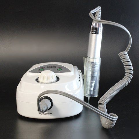 Акумуляторний фрезер для манікюру Nail Drill ZS-219, 65 Вт, 45 000 об/хв, Білий ND-219A-W фото