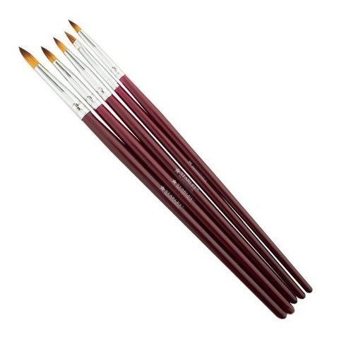 Набор кистей для акрила Starlet Professional, 5 шт ST-CACR-5 фото