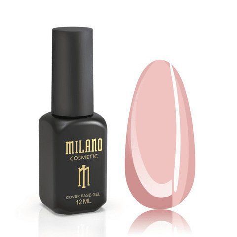 Цветная каучуковая база MILANO Cover Base #48, 12 мл C-000004064 фото