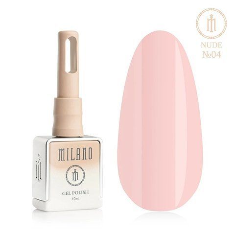 Гель-лак MILANO Premium Gel Polish Nude 04, 10 мл C-000011345 фото