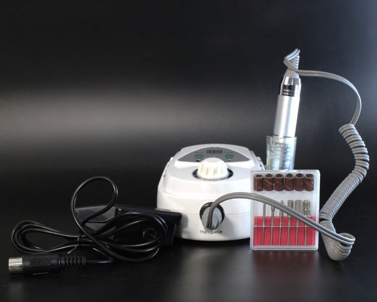 Аккумуляторный фрезер для маникюра Nail Drill ZS-219, 65 вт, 45&nbsp;000 об/мин, Белый ND-219A-W фото
