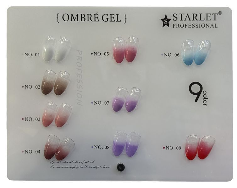 Гель-лак Starlet Professional Ombre #4, 8 мл STP-GEL-OM-04 фото