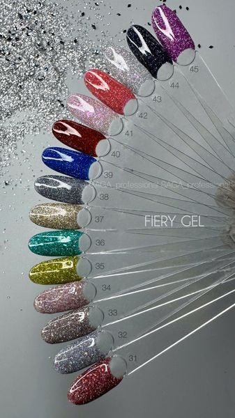 Светоотражающий гель-лак SAGA Professional Fiery gel polish #26, 9мл SG-GFIER-26 фото