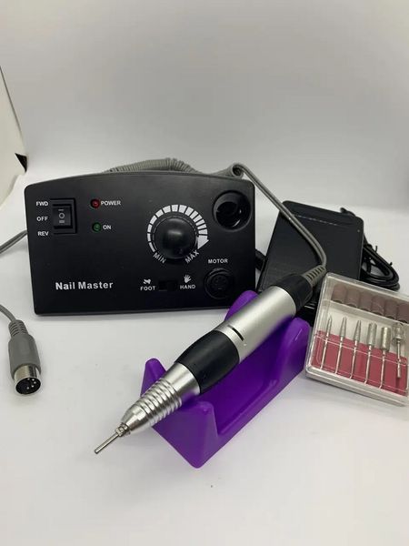 Фрезер для манікюру і педикюру Nail Drill ZS-602 35000 об/хв 60 Вт Чорний Zs 602-B фото
