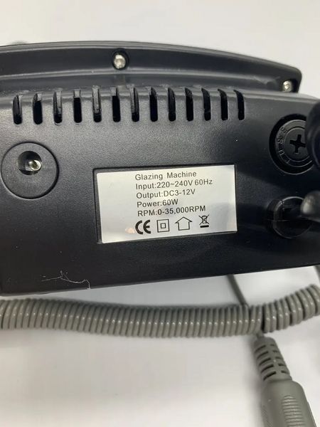 Фрезер для манікюру і педикюру Nail Drill ZS-602 35000 об/хв 60 Вт Чорний Zs 602-B фото