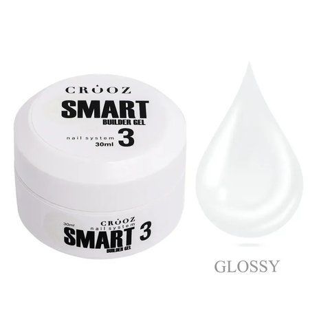 Гель для нарощування та зміцнення нігтів Crooz Smart Builder Gel #3, 30 мл CR-SBG-30-03 фото