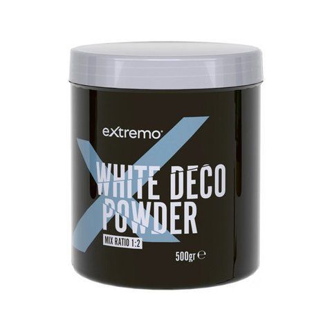 Белая осветляющая пудра Extremo White Deco Powder, 500 мл EX115 фото