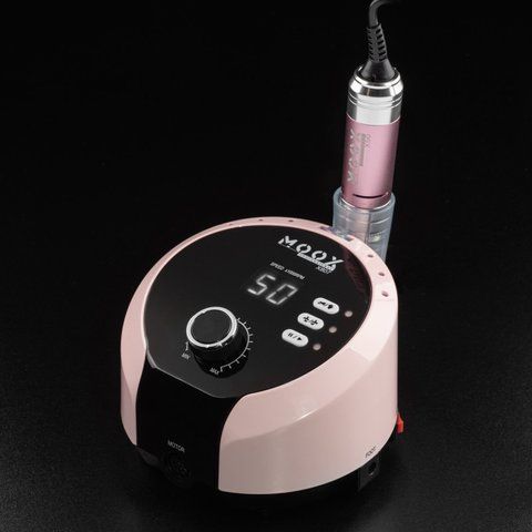 Фрезер для манікюру і педикюру MOOX X 807, 50 000 об/хв, 65 W, Pink Moox-807-PIN фото