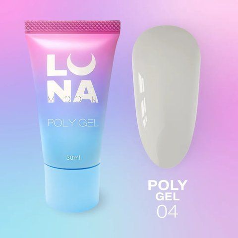 Полигель для наращивания LUNA Poly Gel 04, 30 мл LUNA-POLYG-04 фото