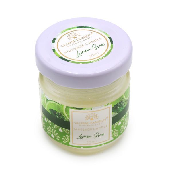 Масажна свічка Global Fashion Lemon Grass, 30 мл GF-MASSV_03 фото