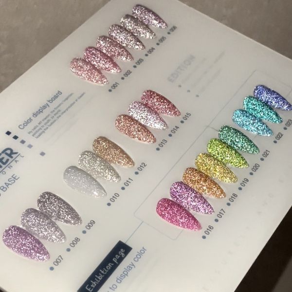 Disco color base Designer Professional 15, 9 мл. Светоотражающая база Disco-CB-15 фото