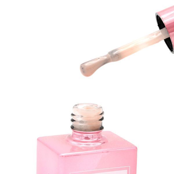 Каучукова база для гель-лаку френч Global Fashion Rubber Base Coat French, 15 мл 09 8103 фото