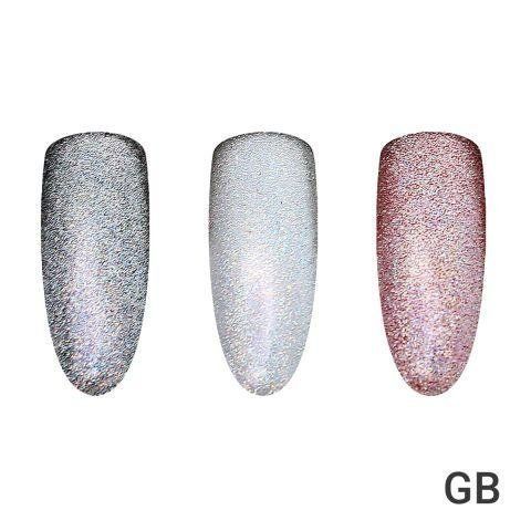 Голографическая втирка Радуга, Holographic Powder Rainbow, Global Fashion GB-VGF-01 фото