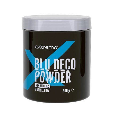 Синяя осветляющая пудра Extremo Blue Deco Powder, 500 мл EX114 фото