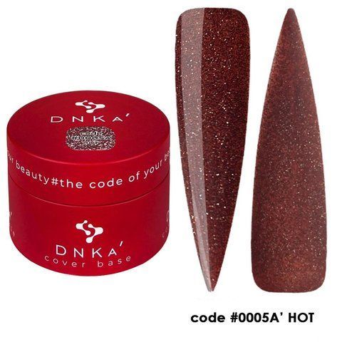 Универсальная камуфлирующая база DNKa&rsquo; Cover Base #05A, Hot, 30 мл DN-05A-30 фото