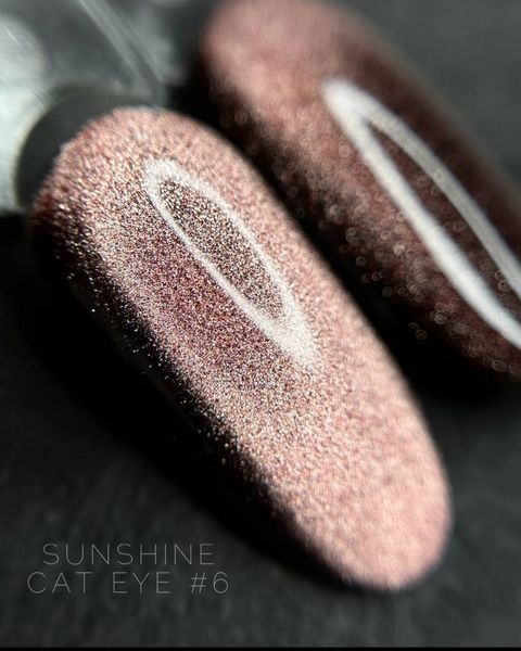 Гель-лак CROOZ CAT SUNSHINE GEL POLISH #6, 8 мл CR-GEL-CATSU06 фото