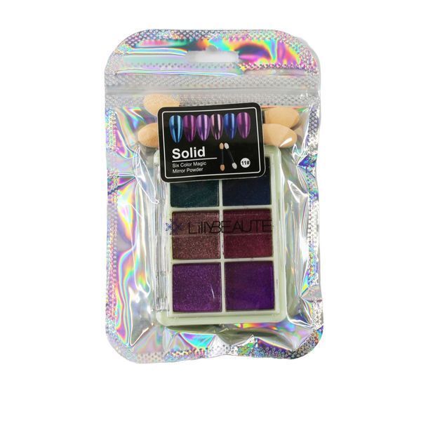 Дзеркальна втирка для нігтів Lilly Beauty #11 LB-MRVT-011 фото