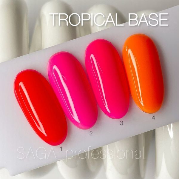 Базовое покрытие Saga Tropical Base #1, 9 мл SAGA-TRB-001 фото