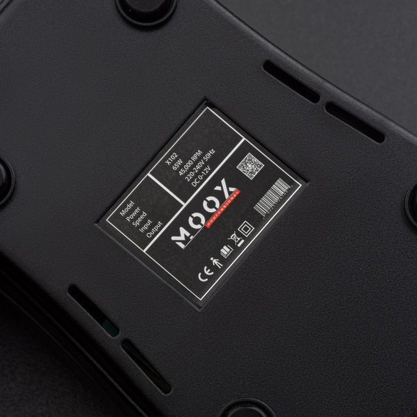Фрезер для манікюру і педикюру MOOX X102 45 000 об / хв 65W Чорний Moox-102-B фото
