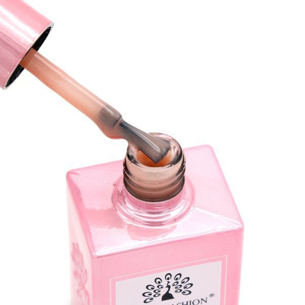 Каучукова база для гель-лаку френч Global Fashion Rubber Base Coat French, 15 мл 04 8098 фото
