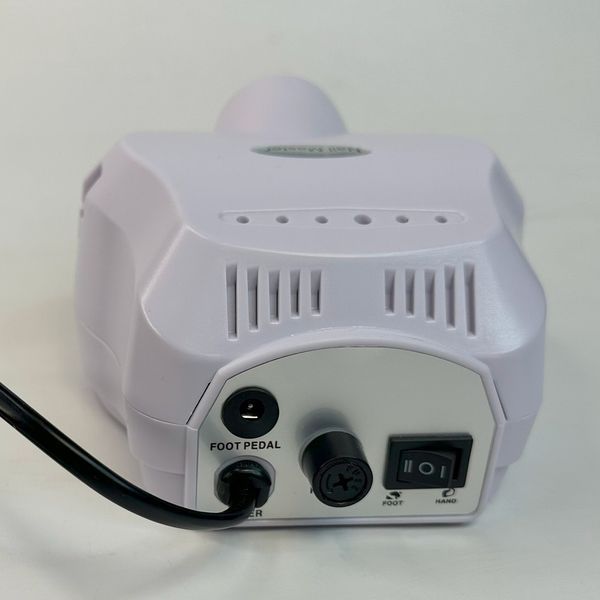 Фрезер для манікюру Nail Master ZS-601 ОРИГІНАЛ, 65 Вт 45 000 об/хв, Білий ZS-601OR-W фото