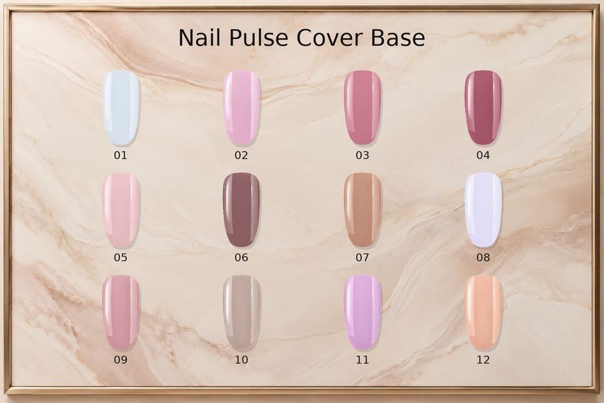 Базовое покрытие Nail Pulse Cover Base #12, 8 мл NAILP-COB8-12 фото