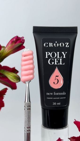 CROOZ Polygel NEW #5, туба 30 мл CR-POLNEW30T-05 фото