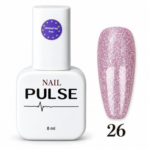 Гель-лак Nail Pulse Flash Star #26, 8 мл NAILP-FL08-26 фото