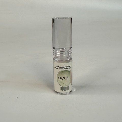 Жидкая втирка для ногтей Global Fashion жемчужная, GC03, 8 г GF-LP-GC03 фото