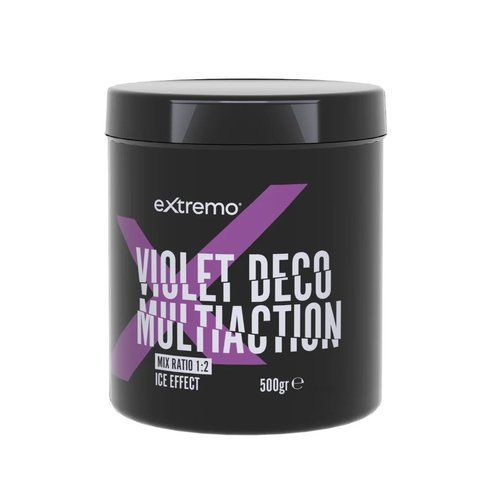Фиолетовая осветляющая пудра Extremo Violet Deco Multi Action Powder, 500 мл EX116 фото