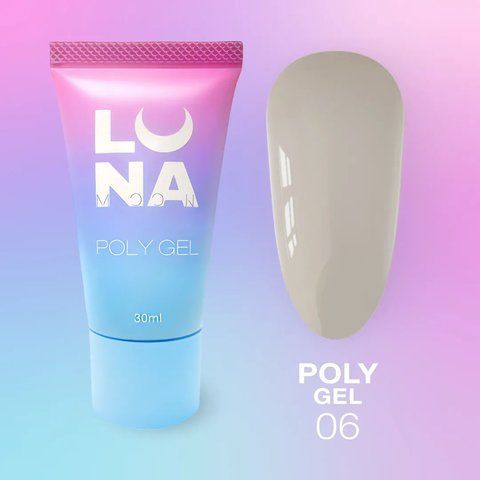 Полигель для наращивания LUNA Poly Gel 06, 30 мл LUNA-POLYG-06 фото