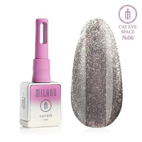 Гель-лак MILANO PREMIUM CAT EYE SPACE 06, 10 мл C-000011438 фото