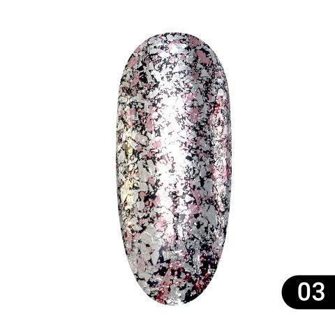 Втирка для ногтей Global Fashion Diamond Foil 03 GFDiF-03 фото