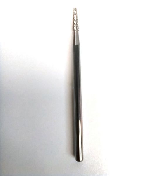 Насадка твердосплавна AND F 3/32&rdquo; Small Cone, коса насічка, Біла AND-F-3/32-Small-Cone фото