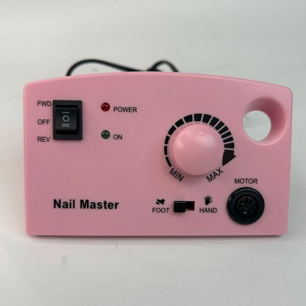 Фрезер для манікюру і педикюру Nail Drill ZS-602 ОРИГІНАЛ, 65 Вт, 45 000 об/хв, Рожевий ZS-602OR-P фото