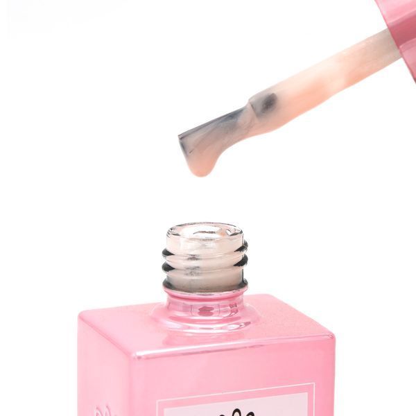 Каучукова база для гель-лаку френч Global Fashion Rubber Base Coat French, 15 мл 07 8101 фото