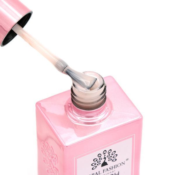 Каучукова база для гель-лаку френч Global Fashion Rubber Base Coat French, 15 мл 07 8101 фото