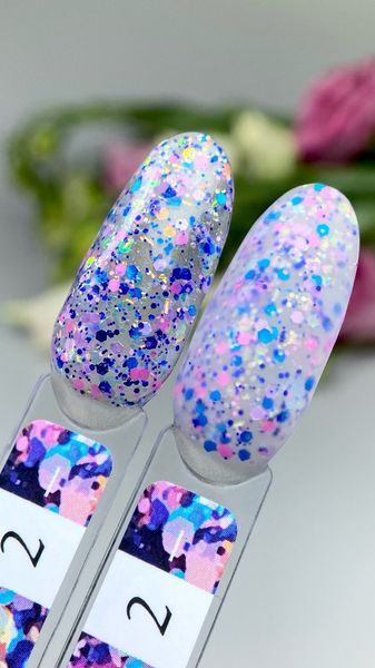 CROOZ Confetti Gel #2, 5 г CR-CONF-02 фото