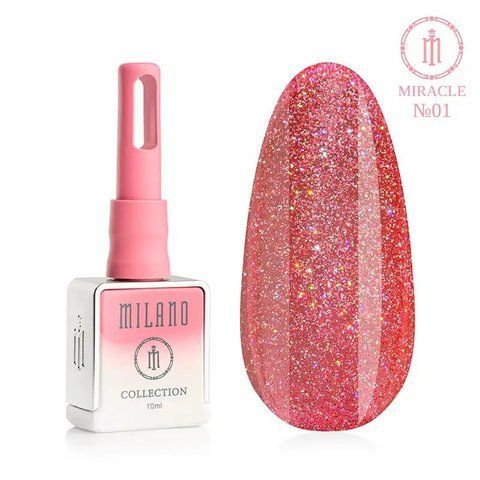 Гель-лак MILANO PREMIUM MIRACLE COLLECTION 01, 10 мл C-000011409 фото