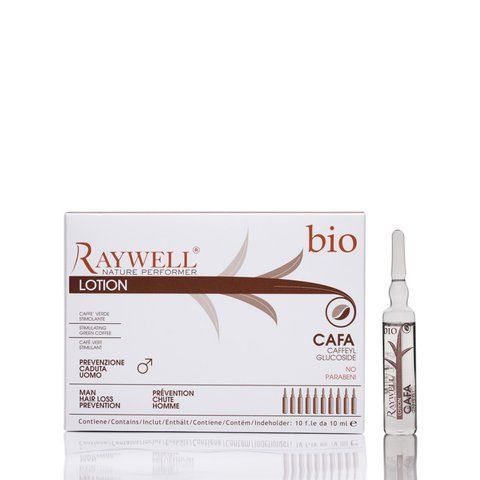 Ампулы Raywell bio CAFA против выпадения волос для мужчин, 10 х 10 ml RR335 фото