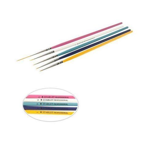 Набор кистей для рисования Starlet Professional, 5 ШТ ST-NAB-BR-09 фото