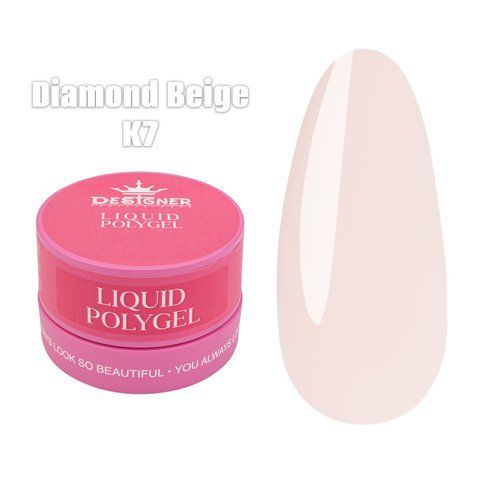 Рідкий полігель Designer Professional Liquid Polygel K7, в банці 30 мл DP-PL30-K07 фото
