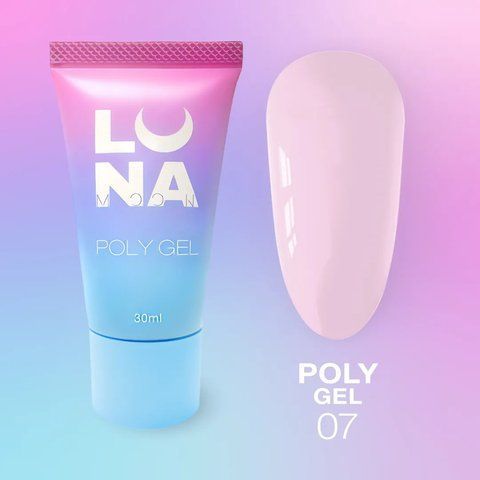 Полигель для наращивания LUNA Poly Gel 07, 30 мл LUNA-POLYG-07 фото