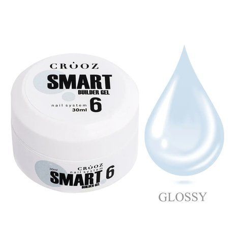 Гель для нарощування та зміцнення нігтів Crooz Smart Builder Gel #6, 30 мл CR-SBG-30-06 фото
