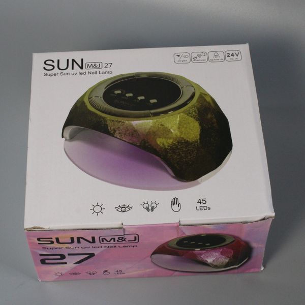 UV/LED- лампа для манікюру SUN M&J 27, 288 Вт M&J-27 фото
