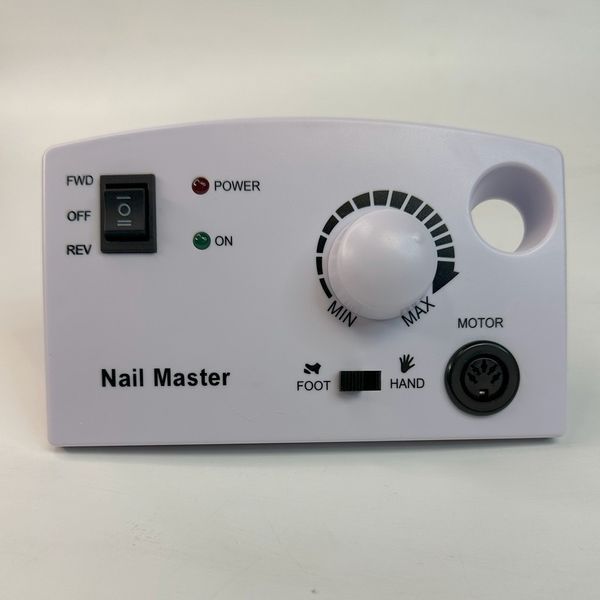 Фрезер для маникюра и педикюра Nail Drill ZS-602 ОРИГИНАЛ, 65 Вт, 45 000 об/мин, Белый ZS-602OR-W фото