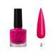 Неоновый лак для стемпинга SAGA Professional Stamping paint Neon #2, 8 мл SAGA-STNEON-02 фото 1